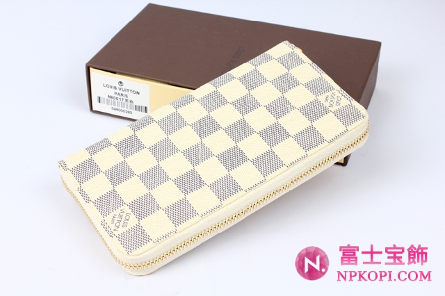 LOUIS VUITTON　ルイヴィトン　ダミエ・アズール　LV　長財布　ジッピーウォレット　N60019